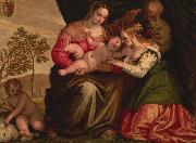 Paolo Veronese The Mystic Marriage of St. Catherine oil on canvas